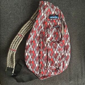 KAVU Red Patterned bag